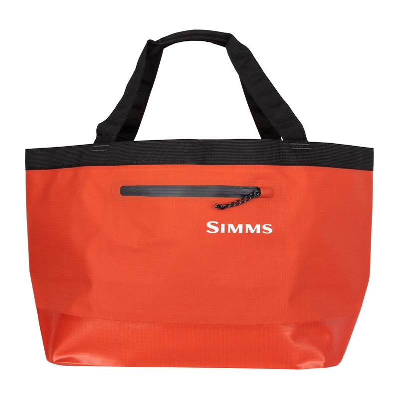 Simms Dry Creek Simple Tote 50L Simms Orange