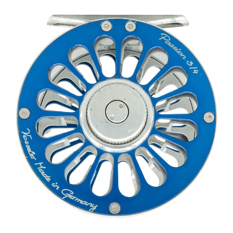 USED Vosseler Passion Aluminium 3/4 Blue Fly Reel