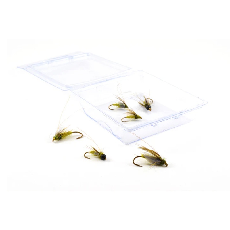 Whitlock’s 3-Phase Caddis Pupa Emerger Asmt – Olive (6 Pack)