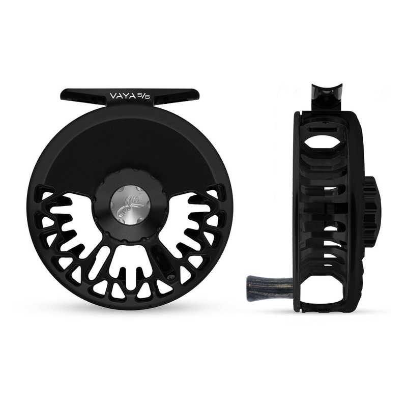 Abel Vaya Reel 5/6 Gloss Black with Ebony Handle