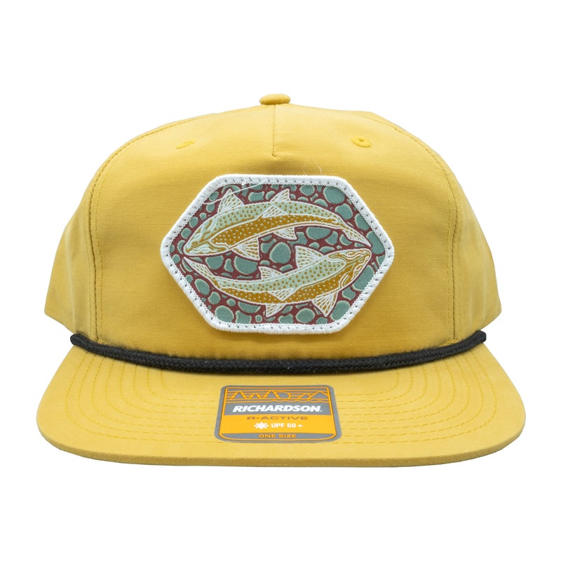 Casey Underwood Gin Clear Rope Hat Mustard