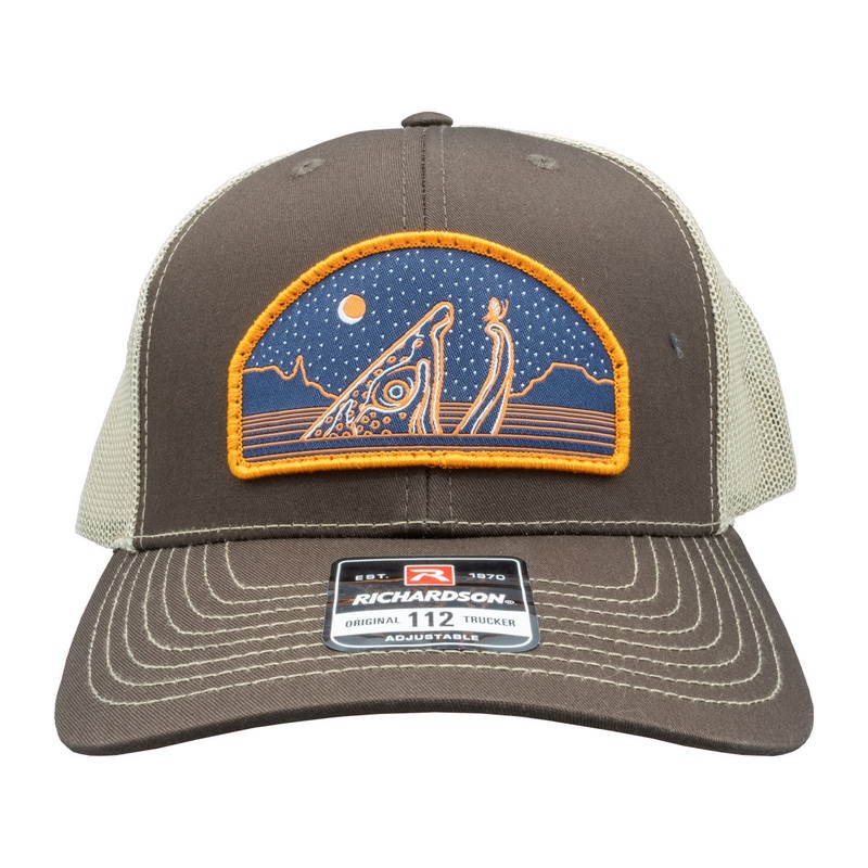 Casey Underwood Star Sipper Trucker Brown/Khaki
