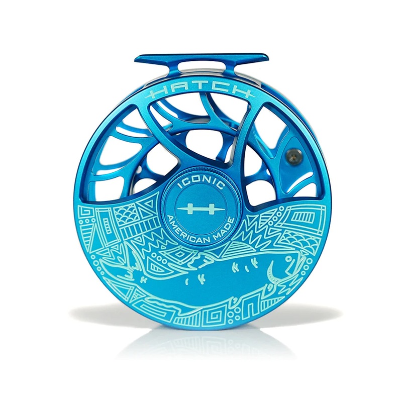 Hatch Iconic 11 Plus Reel Saltwater Slam Tarpon