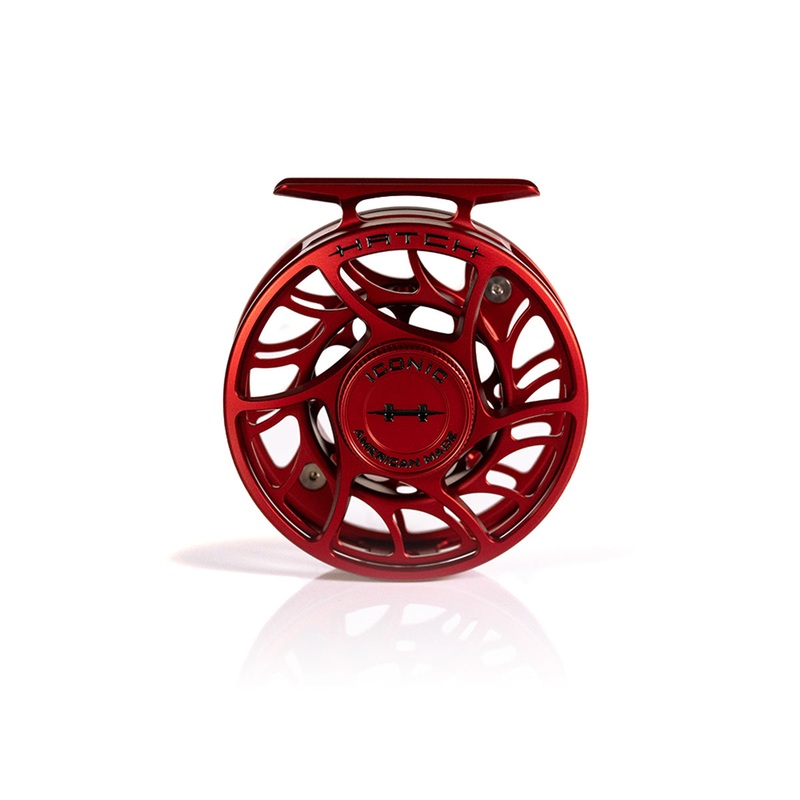 Hatch Iconic 5 Plus Fly Reel Dragon’s Blood