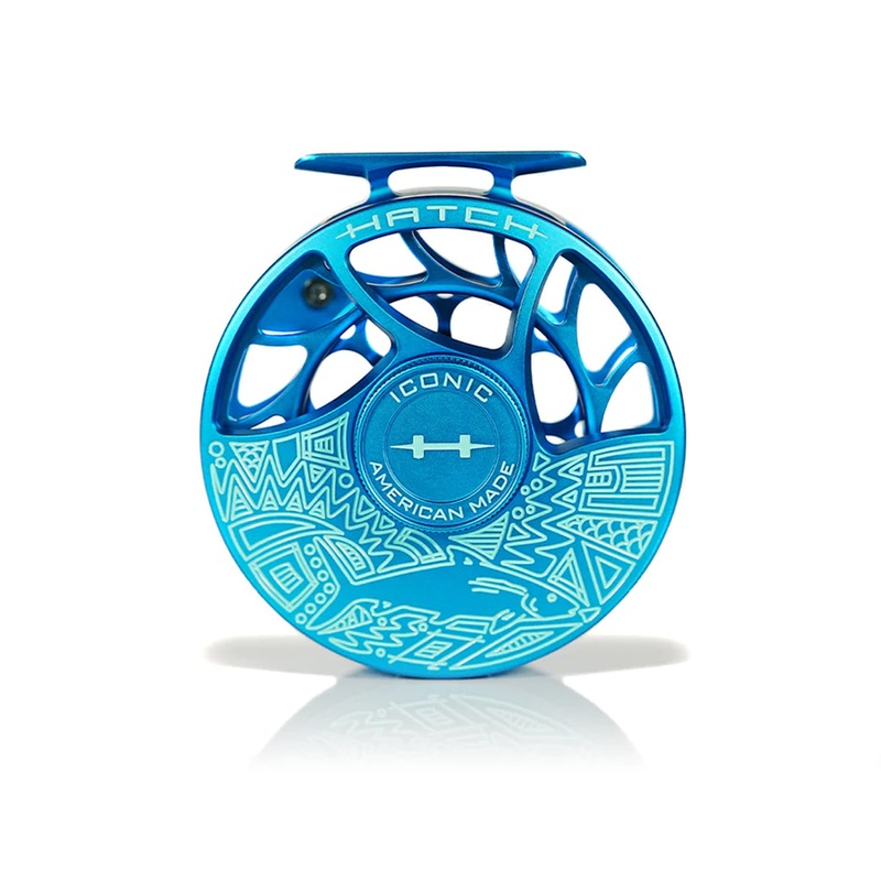 Hatch Iconic 7 Plus Reel Saltwater Slam Bonefish