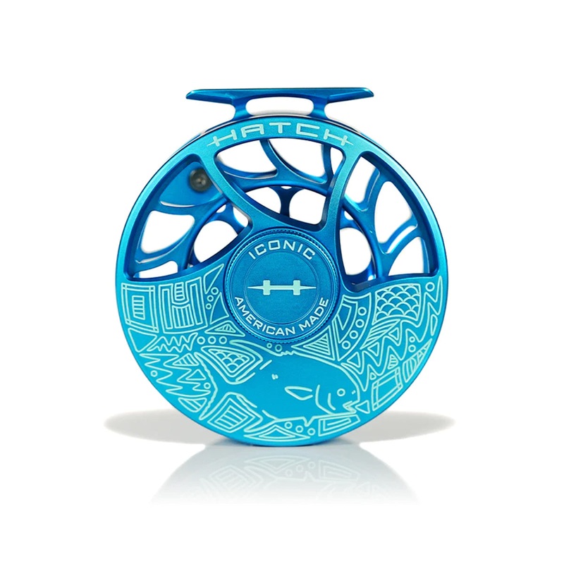 Hatch Iconic 9 Plus Reel Saltwater Slam Permit