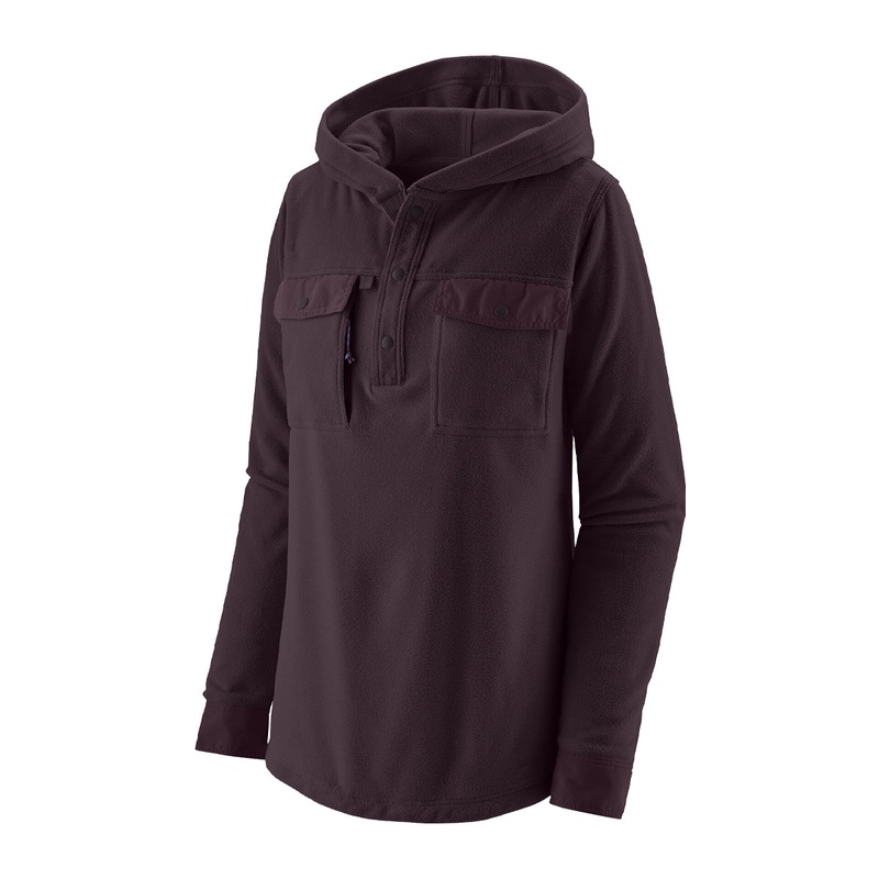 Patagonia Womens L/S Early Rise Shirt Obsidian Plum