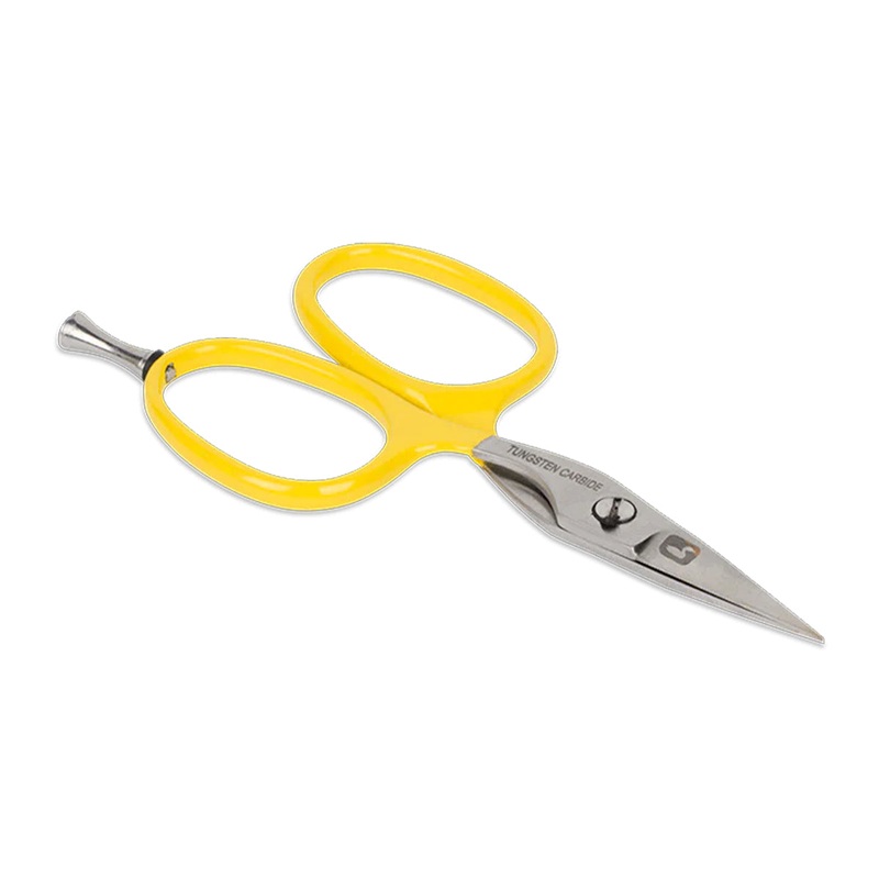 Loon Tungsten Carbide Universal Scissor Yellow w/Precision Peg