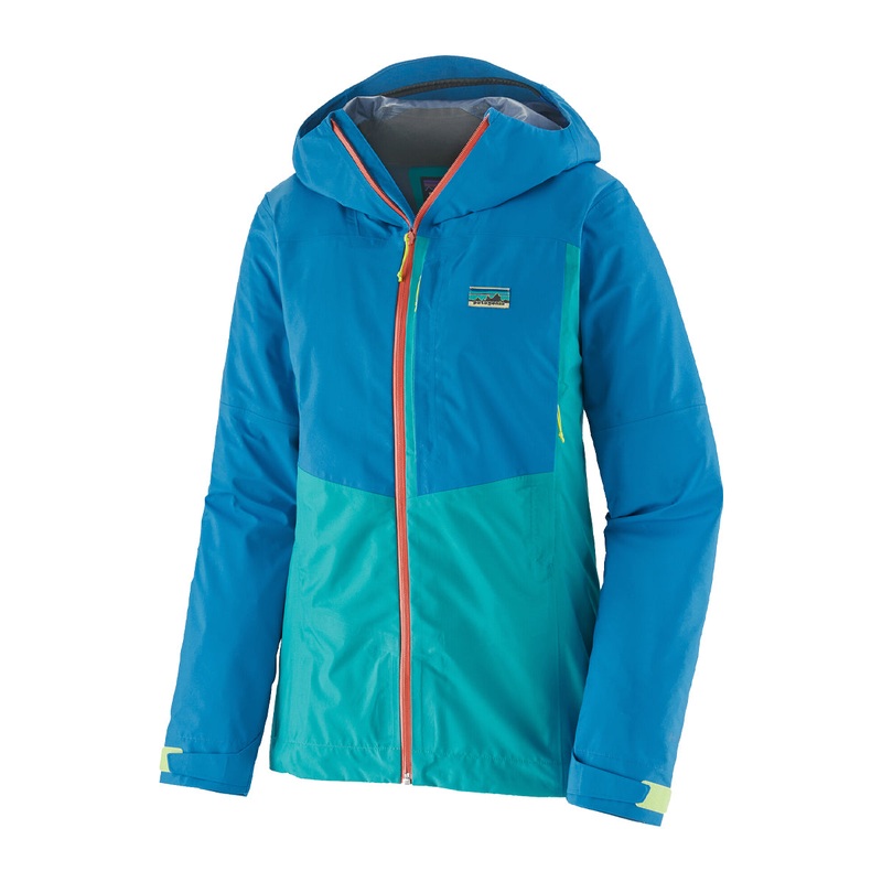 Patagonia Women’s Boulder Fork Rain Jacket Subtidal Blue