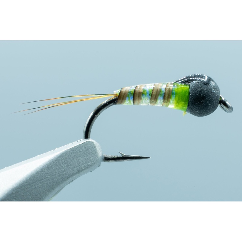 Quill Rib Perdigon UV Pearl /Chart #16