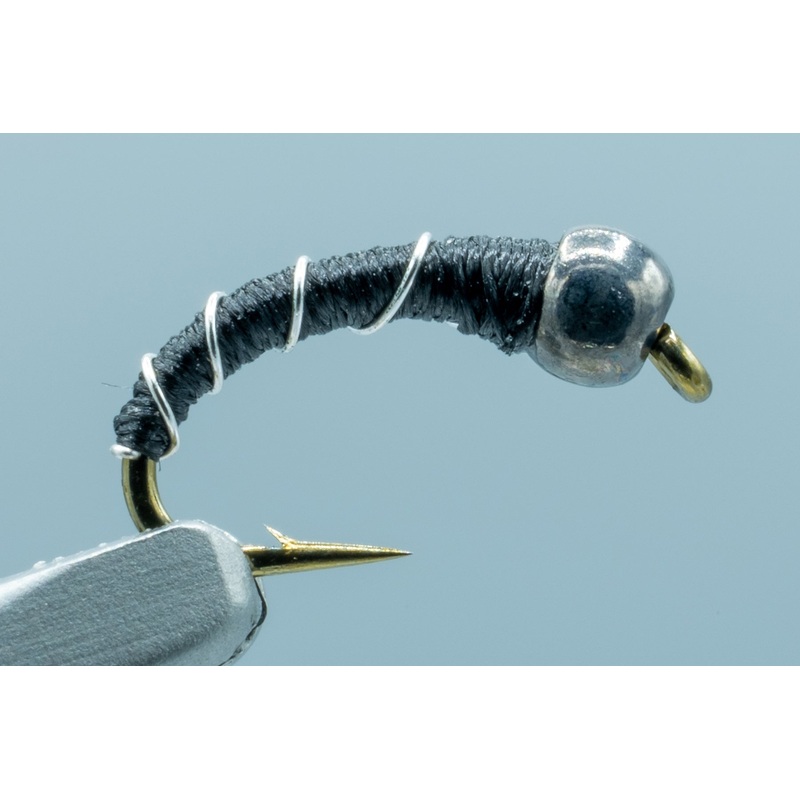 Zebra Midge Black 1 Doz.