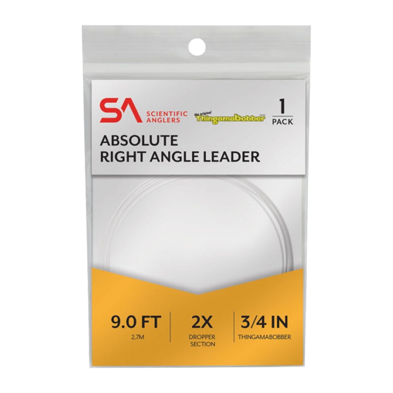 Scientific Anglers Absolute Right Angle Nymph Leader 9′ 2x