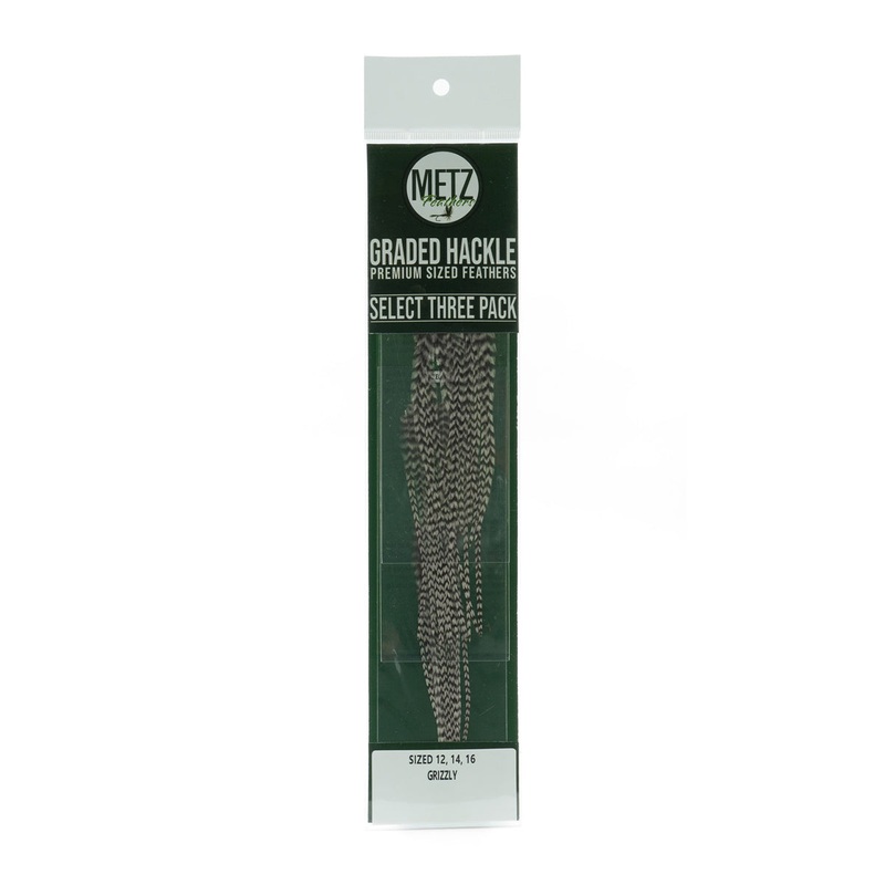 Umpqua Select Hackle Grizzly 3 Pack