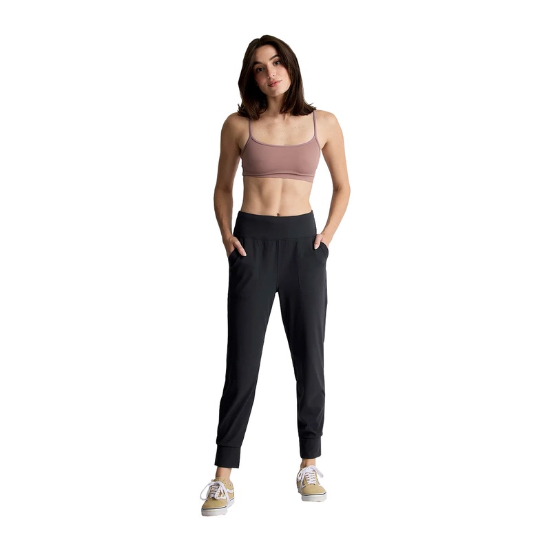 Free Fly Womens Highmile Jogger Black Sand