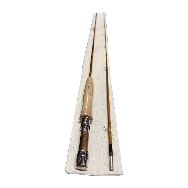 Mark Ruhe 5wt –  7’9″  – 2pc Bamboo Fly Rod – Single Tip