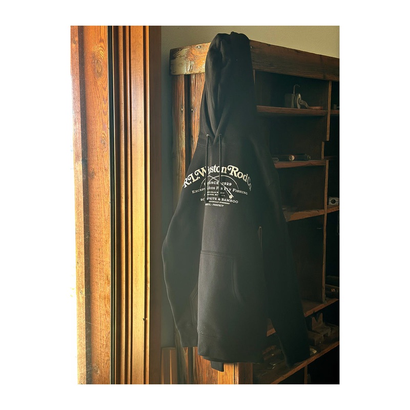 R.L. Winston Powerful/Perfect Cotton Hoodie Black