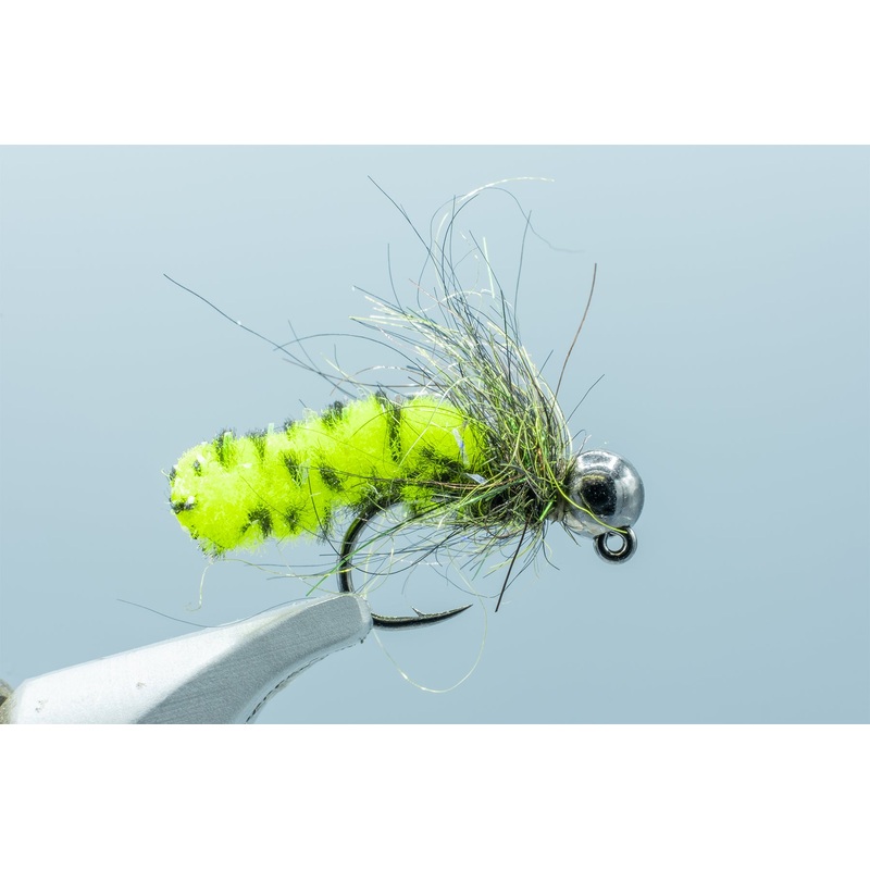 Tungsten Jig Mop Chartreuse #14