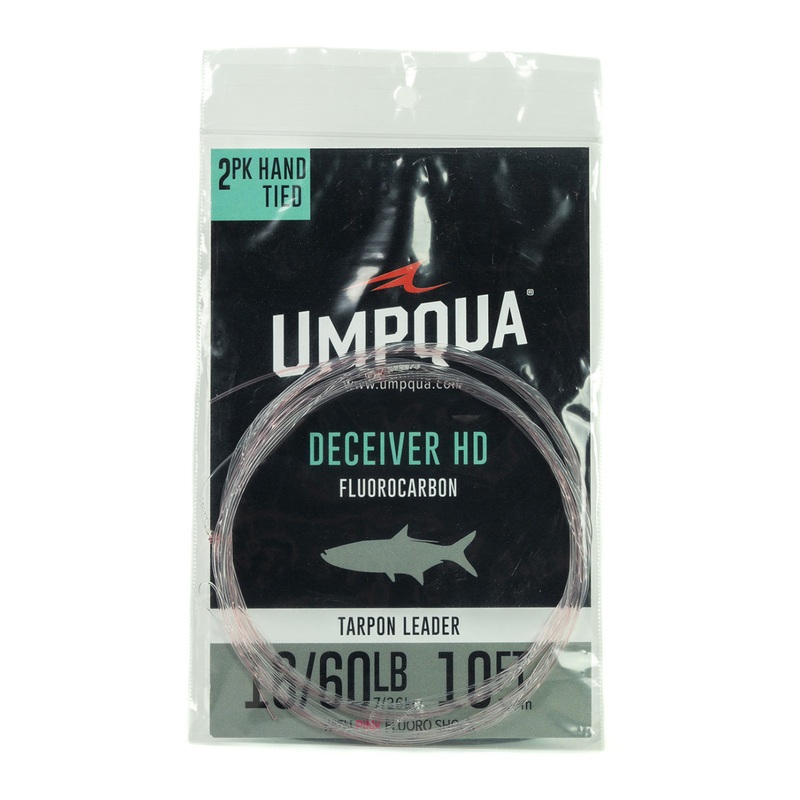 Umpqua Deceiver HD Tarpon Fluoro Leader w/  Pink Shock Tippet – 10′