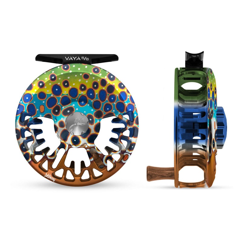 Abel Vaya Reel 5/6 DeYoung Brook Flank with Walnut Handle