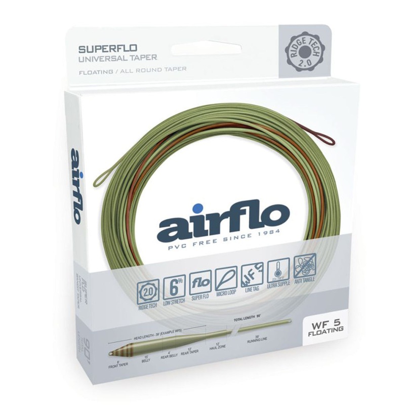 AirFlo Ridge 2.0 SuperFlo Universal Taper Camo/Lichen WF-5-F