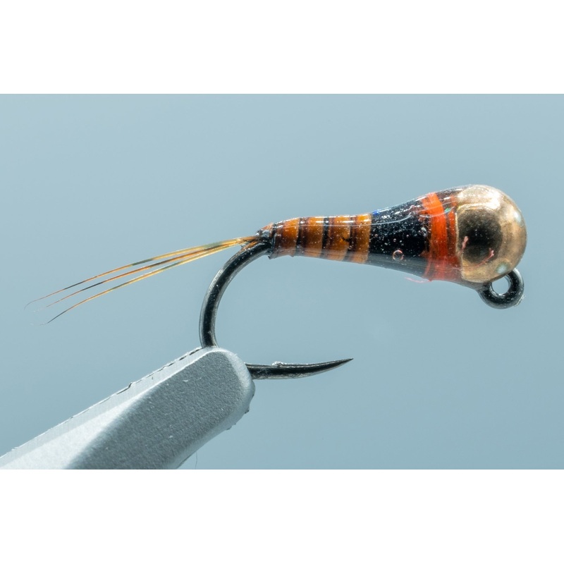 Barbless Spanish Bullet Brown Quill (Hot Collar) #18 2.8mm