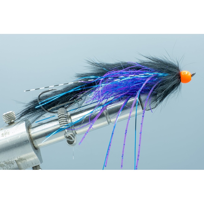 Farmer’s Graboid Black/Purple Orange Bead