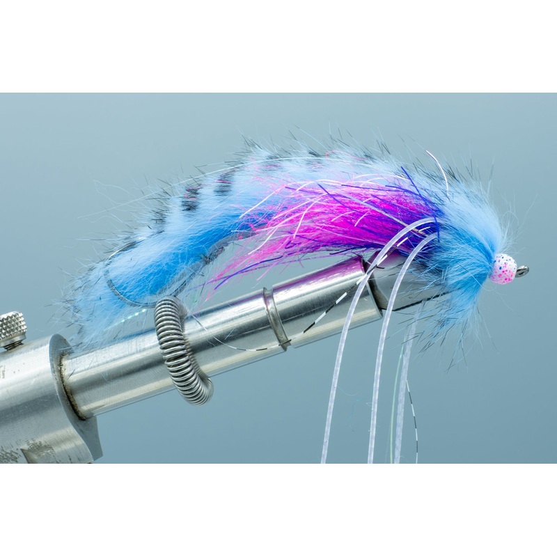 Farmer’s Graboid Blue/Pink Mottled Bead
