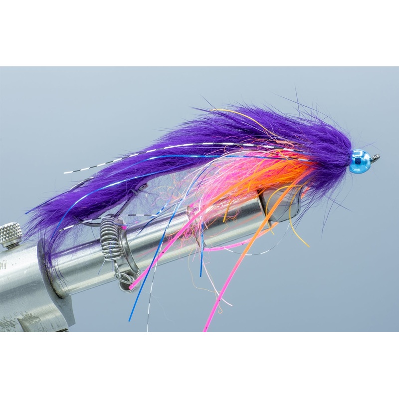 Farmer’s Graboid Purple/Orange Blue Bead