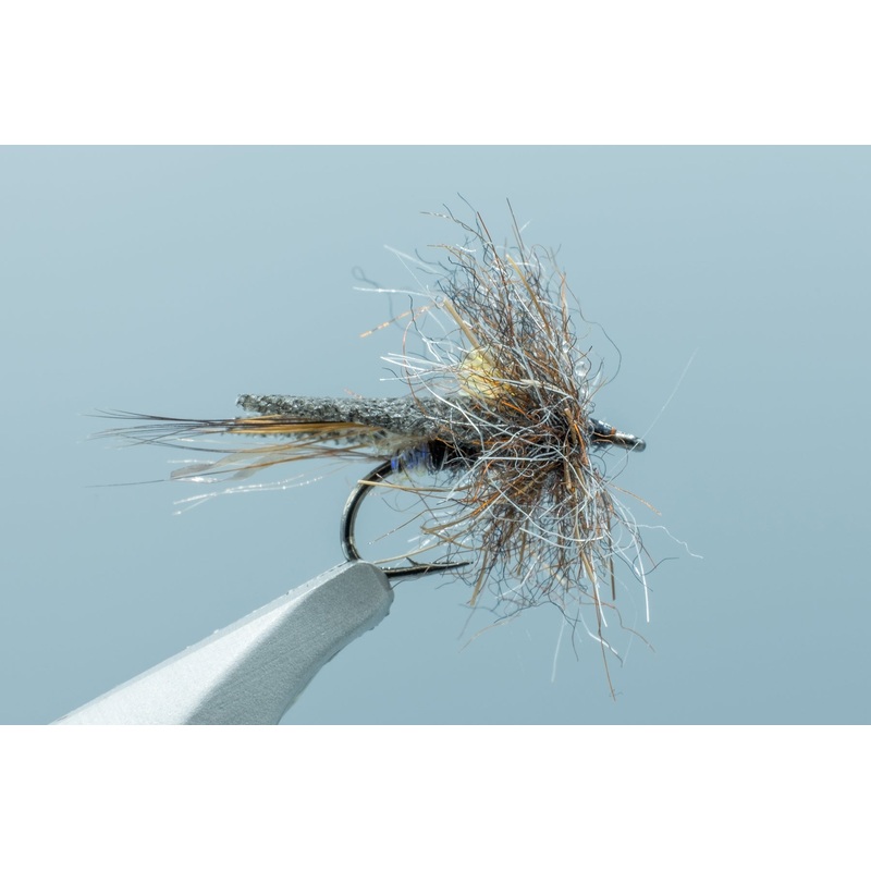 Keller’s Rage Cage Caddis Black #16