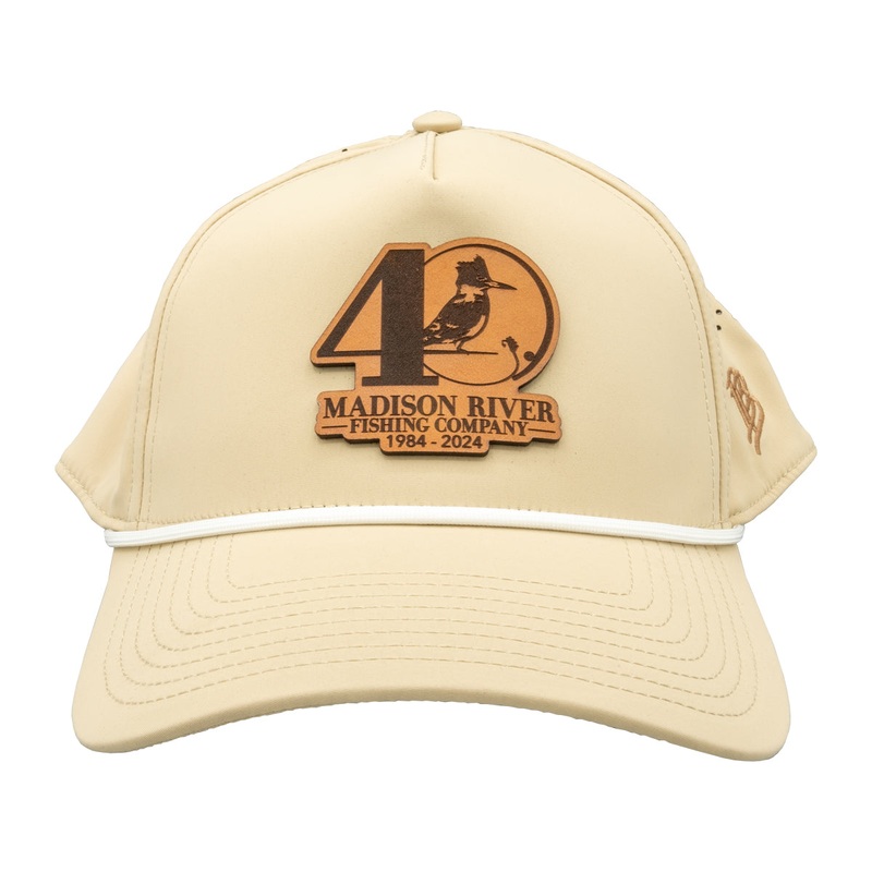 MRFC 40th Logo 5 Panel Performance Hat Desert w/White Rope