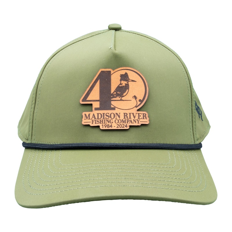 MRFC 40th Logo 5 Panel Performance Hat Loden w/Black Rope