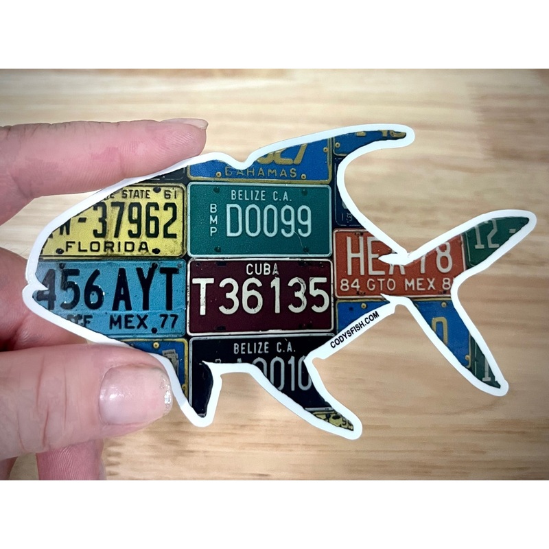 World Tour Permit Sticker