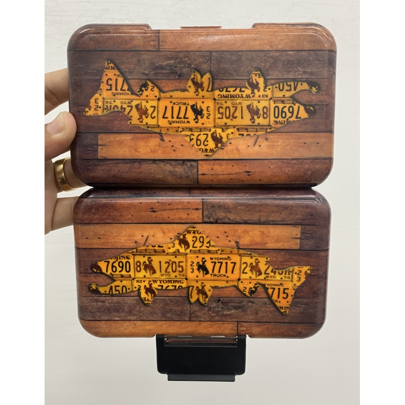 Wyoming Cody’s Fish Artwork & MFC Fly Box (Limited Edition Artist Series)