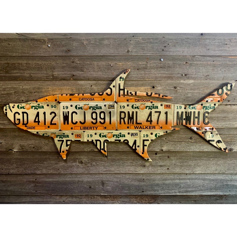 Georgia Tarpon License Plate Art
