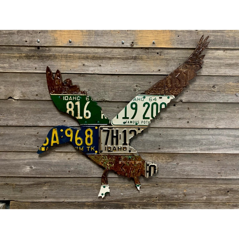 Idaho Duck License Plate Art