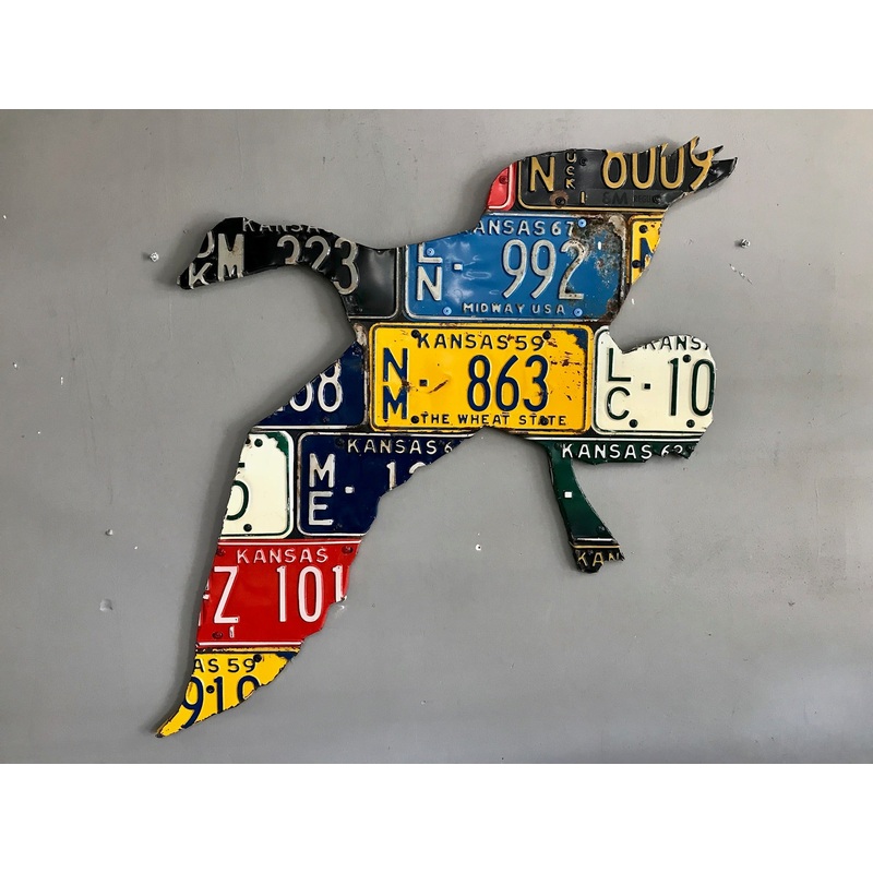 Kansas Goose License Plate Art