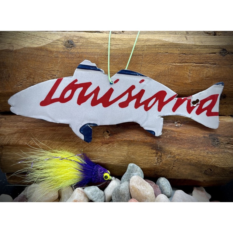 Louisiana Redfish Christmas Ornament