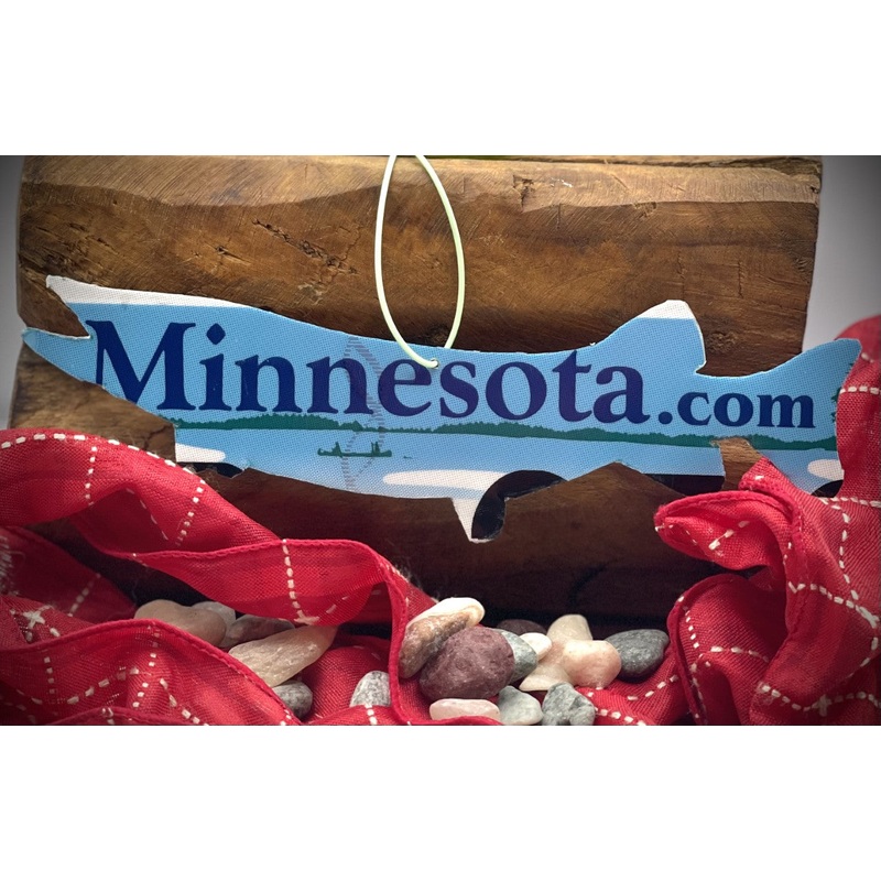 Minnesota Pike License Plate Christmas Ornament