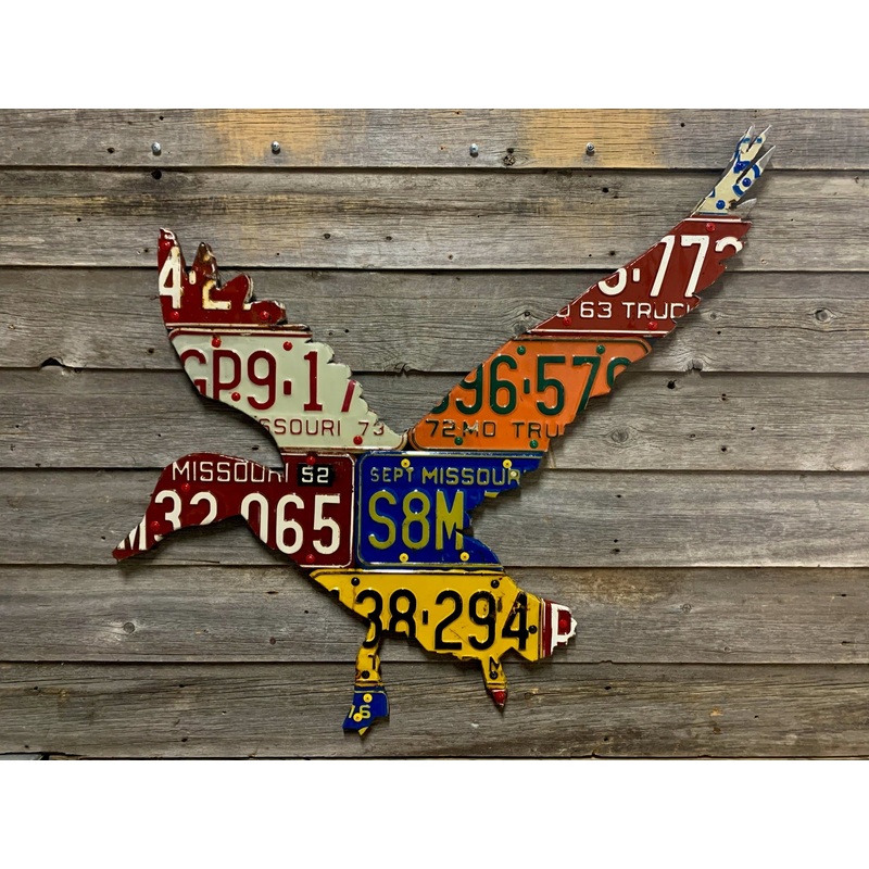 Missouri Duck License Plate Art