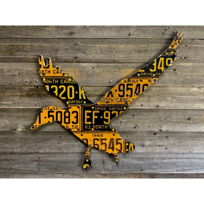 North Carolina Duck License Plate Art