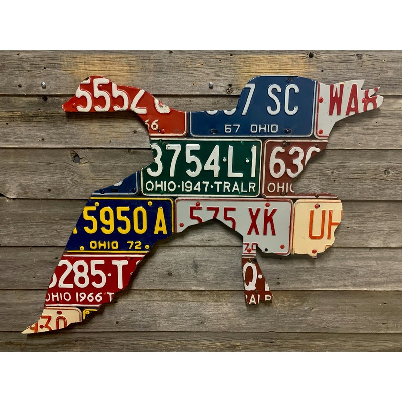 Ohio Goose License Plate Art