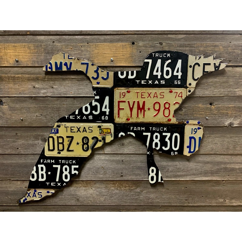 Texas Goose License Plate Art