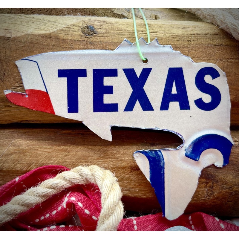 Texas Largemouth Bass Christmas Ornament