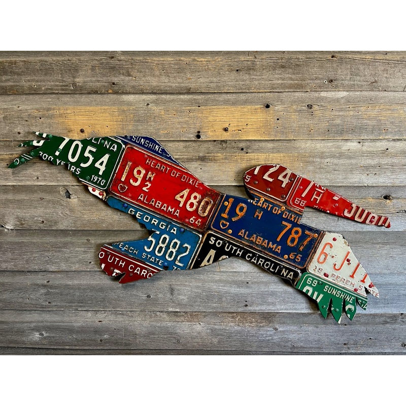 Alabama Pelican License Plate Art