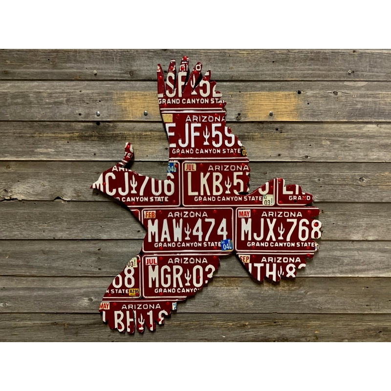 Arizona Quail License Plate Art
