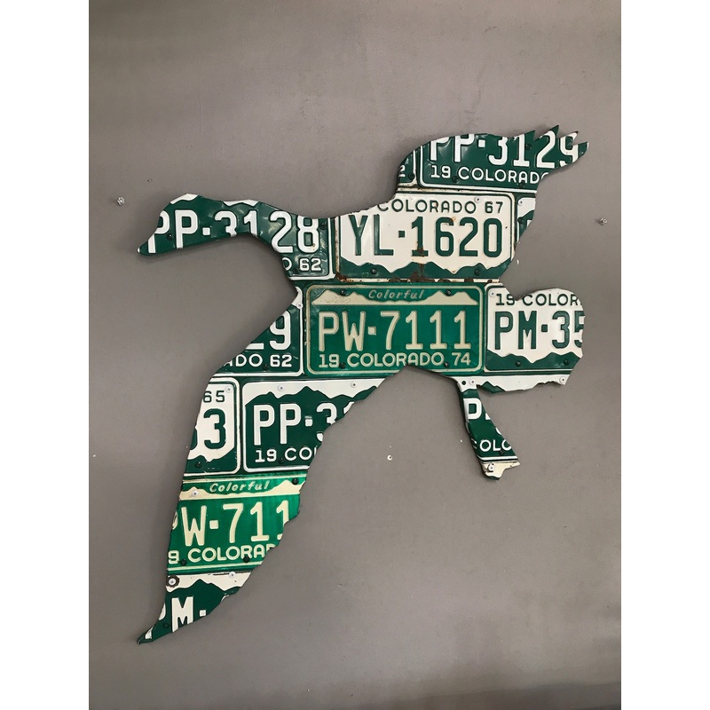 Colorado Goose License Plate Art