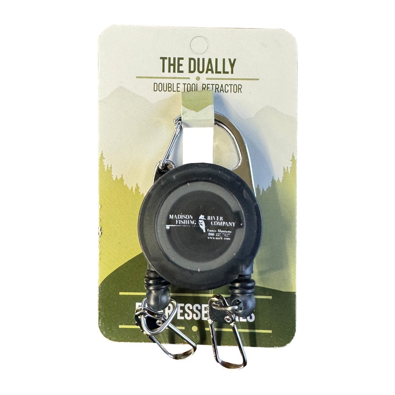 MRFC Logo Dually Double Retractor Black