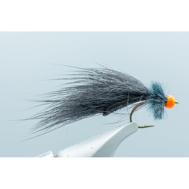 Mayer’s Hot Head Mini Leech Black #14