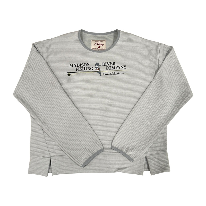 MRFC Logo Womens Summit Crew Modern Grey