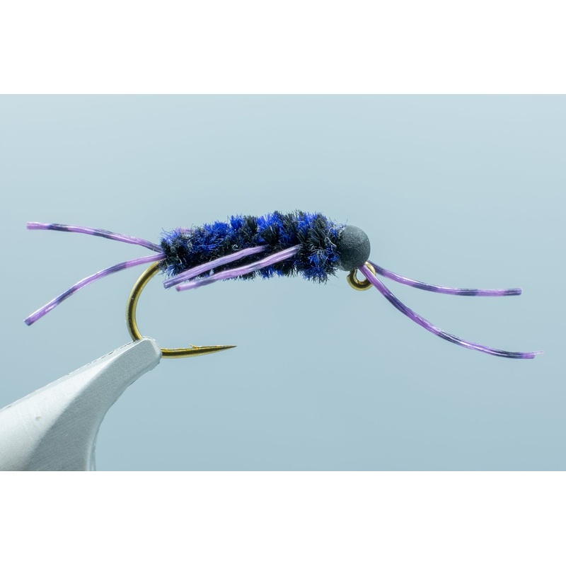 Jig Baby Rubber Leg Blk/Prp #10
